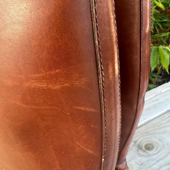 Genuine Leather Ralph Lauren Heeled Boots - Picture 4 of 6